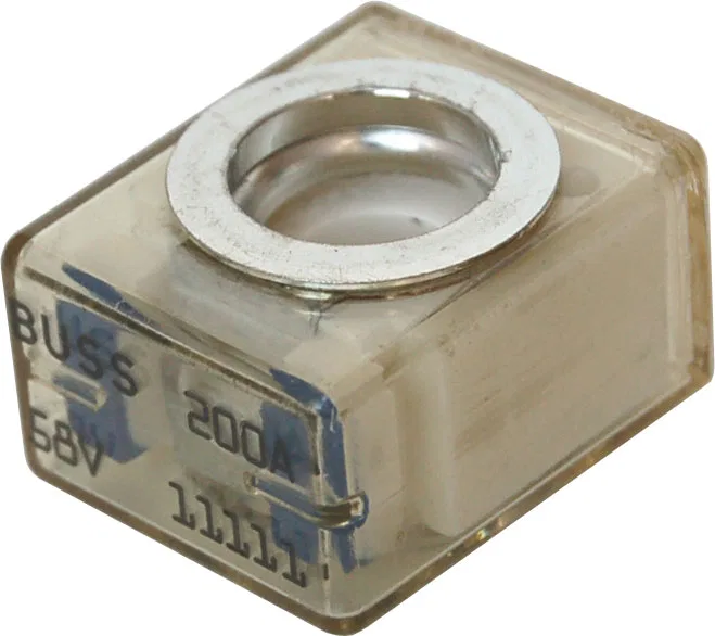 5187-BSS – BLUE SEA Fuse, Terminal Fuse MRBF 200 Amps 58 Volts DC Blue